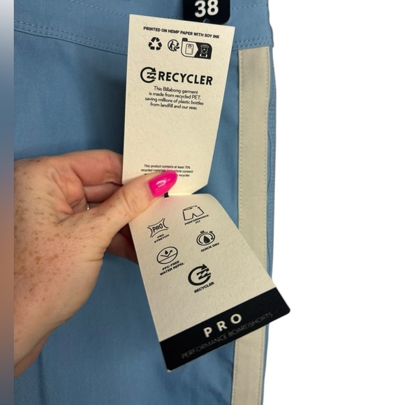 NWT Men’s Billabong Kirra Pro Performance Boardshorts Short Length Size 38 - Picture 3 of 11